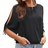 ❤Nota: La ropa es de talla asiática, se recomienda tratar de comprar una talla más grande.Camisetas y tops Blusas y Camisas Mujer Estampadas Flores Caftan Playa Gasa Tallas Grandes Mujer Vestidos Mujer Vestir Ropa Mujer Sexy Falda Chaleco Camisetas Blusa De Verano | Ropa De Mujer Camisas Largas Mujer Camisetas sin Mangas de Encaje para Mujer Camisas Mujer de Vestir Blusa Cuello V de Manga Corta Irregular Verano,Camisetas con el Botón Sexy Row Plisan Blusa Tops Casual con Pliegues Sólidos