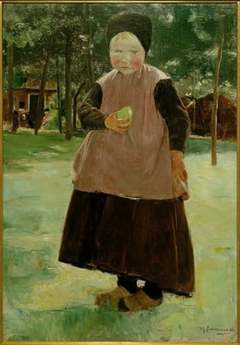 Peinture murale Eva de Max Liebermann : tableaux et images abstraites