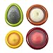 Joie Food Saver Set, Avocado, Tomato, Onion, and Lemon Stretch Pods, Silicone, One Size, 4 Count