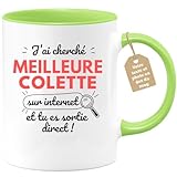 Pratique Et Résistant : Ce mug de 330 ml est compatible avec le lave-vaisselle et le micro-ondes, ce qui le rend aussi pratique qu'amusant. Colette pourra l'utiliser au quotidien sans souci, que ce soit pour son café du matin ou une pause thé dans l'après-midi.