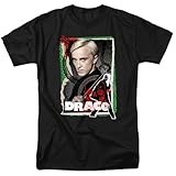 Popfunk Harry Potter Draco Malfoy Photo Collage Unisex Adult T Shirt (Small, Black)