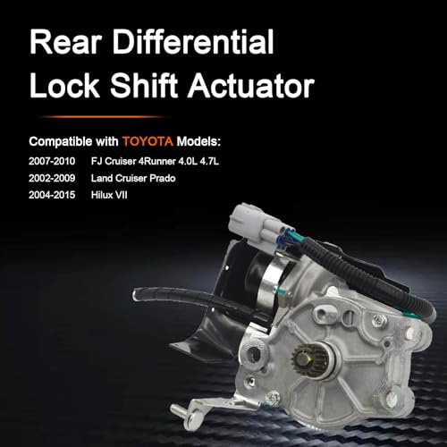 Image of Rear Differential Lock Shift Actuator Replacement For 1996-2001, 2008 2009 Toyota 4RUNNER, 2007-2010 FJ Cruiser # 600-422 41450-35030 41450-35031