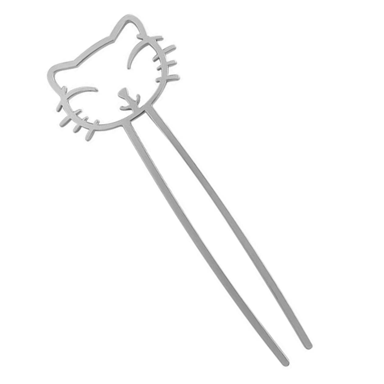 FOMIYESCute Cute Hairpin Hair Chopsticks for Women Womens Hair Accessories Chinese Hair Pin Manta Hair Brush Cat Hair Stick Toddler Brush Vintage Hair Sticks Girl French Alloy Hair Fork