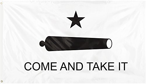 Drapeau Come and Take It 3x5 robustesse supérieure œillets laiton - 2