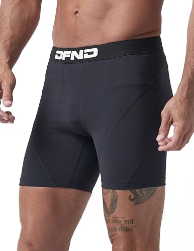 DFND Men's Active Ax Compression Shorts 5” – 360° Graduated Compression Recovery, Injury Relief & Performance – Made in USA