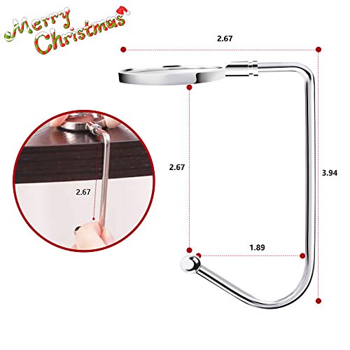 Christmas Stocking Holders For Mantle Hooks Hanger Grip Non-Slip Safety Fireplace Hooks Mantel Hooks For Christmas Party Decoration #TOP1