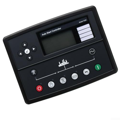 Durashmall Para generador Módulo controlador de arranque manual Panel de control del generador de arranque automático Generadores diesel Controlador DSE7320 para piezas de repuesto electrónicas