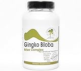 Gingko Biloba Max Complex ~ 180 Capsules - No Additives ~ Naturetition Supplements