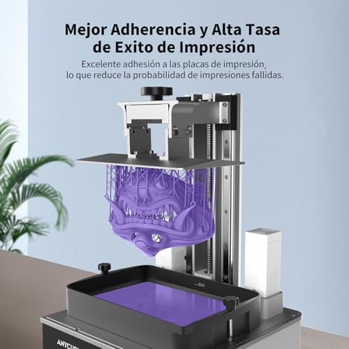 Resina 3D Lavable con Agua de ANYCUBIC 1000g Morado - Fernando Cortés