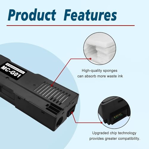 Image of Ink Maintenance Box Compatible for Epson Ecotank (MC-G01)