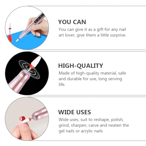 Taladro Eléctrico para Uñas Healeved Recargable miniatura 3