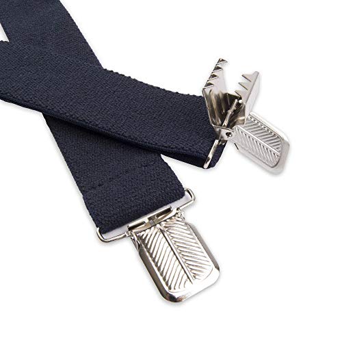 Image of Dickies Men's 1-1 /4 inch Solid Straight Clip Suspender - Adjustable Fit, Heavy-Duty Clips