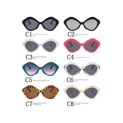 Lunettes de soleil œil de chat pour femmes style rétro - 5