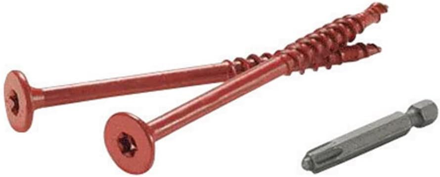 FastenMaster FlatLok No. 14 x 6-3/4 in. L Torx Ttap Epoxy Wood Screws 50 pk - Case of: 1; Each Pack Qty: 50; Total Items Qty: 50