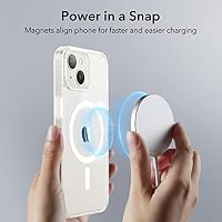ESR für iPhone 14/13 Hülle für MagSafe, Vergilbungsschutz, Klar – Ansicht 3
