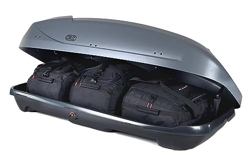 KJUST Coffre De Toit Sacs Set 3 pièces Compatible Avec CRUZ PADDOCK 400