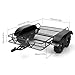 INJORA Metal Hitch Mount Trailer for Axial SCX24 Upgrade 1/24 RC Crawler