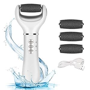 Elektrischer Hornhautentferner,Pediküre Elektrisch Fußpflege Hornhauthobel Hornhautraspel mit 3 Modi,USB Wiederaufladbar Hornhaut Entfernun,Reinigungspinsel zur Professionellen Fußpflege