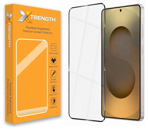 Image of Tempered Glass for Samsung Galaxy S25 Ultra (6.9 Inch) with Installation Kit | 9H Edge to Edge Screen Protector | Anti Scratch