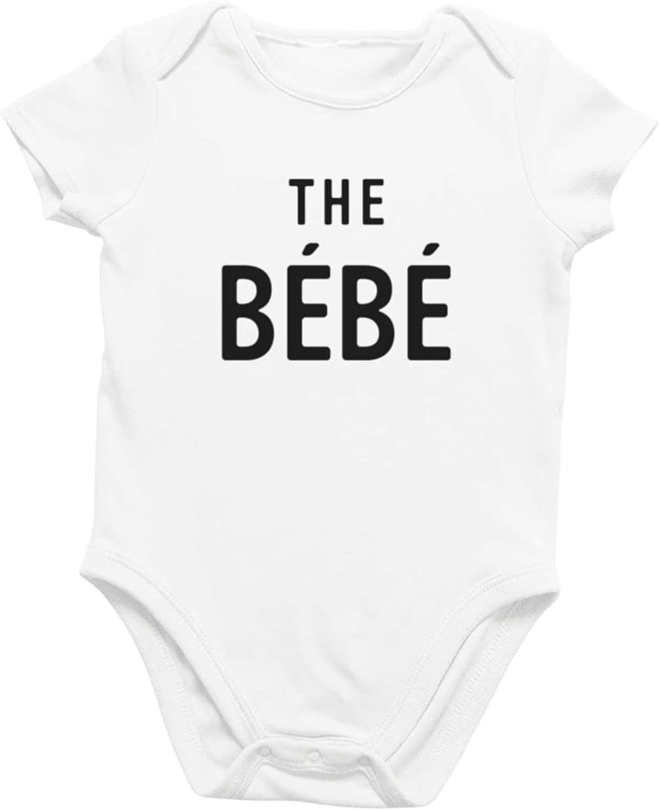 Printique Organic GOTS Certified Baby Onesie Unisex Bodysuit 0-18 months – Little Boss | The Bebe