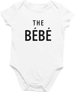 Printique Organic Cotton Baby Onesie - Infant Bodysuit, Soft Breathable Newborn Outfit, Unisex Baby Clothes, Snap Closure
