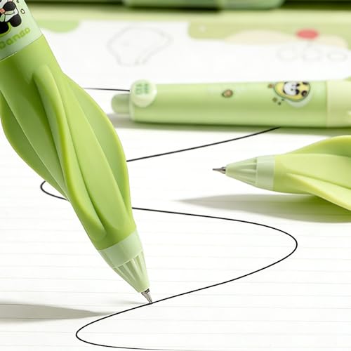 Bolígrafo Gel Retráctil GZBABY 3 Pcs Tinta Negra 0.5mm miniatura 2