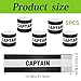 YBEATY 5 Pcs Captain Armbands Soccer Adjustable Sports Leader Wrist Arm Bands Breathable Elastic Classic Armband Accessories Football Rugby Basketball Team Training Soccer for Women Men Youth Adults
