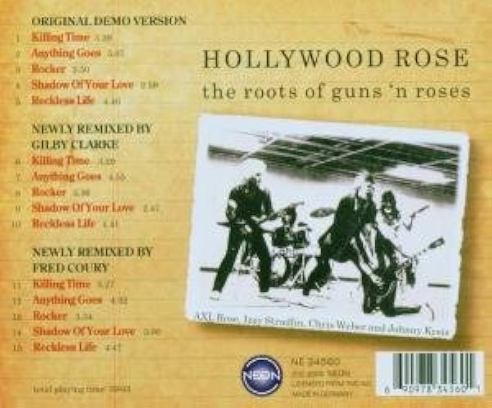 Roots of Guns 'N Roses: Hollywood Rose, Guns N' Roses