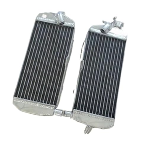 Radiador de aluminio para TM EN MX 125 con soldadura TIG de alta resistencia