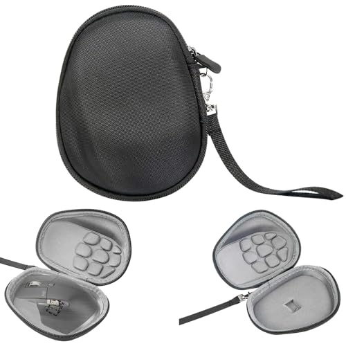 Funda para ratón portátil, Funda Protectora para ratón portátil, Funda rígida Adecuada para Logitech MX Master/Master 2S/Master 3, Funda de ratón inalámbrica Bluetooth