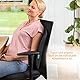 medisana MC 500 kabelloses Rückenmassagegerät, Shiatsu-Massagegerät zur Linderung von Rückenschmerzen und Verspannungen, Massagekissen mit 2 Geschwindigkeiten, besonders leicht und leise