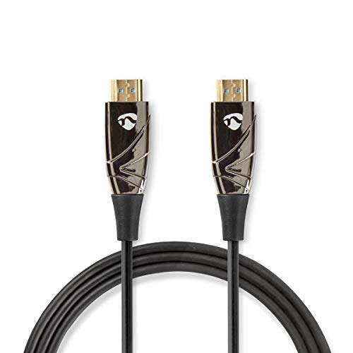 NEDIS Active Optical High Speed HDMI Cable With Ethernet, 10m, Black