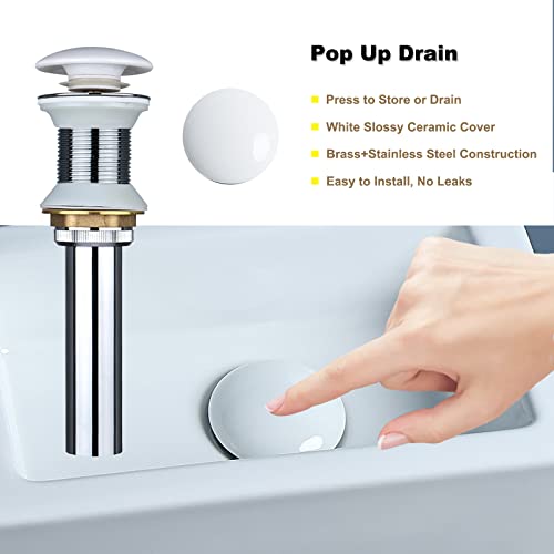 Bathivy Corner Sink Bathroom Wall Mount Sink Rectangle White Ceramic Porcelain Sink Small Cloakroom Sink Wall Hung Vanity Vessel Sink Wash Basin With Faucet Hole And Drain (15"Lx7.5"W(Right Hand)) #TOP5