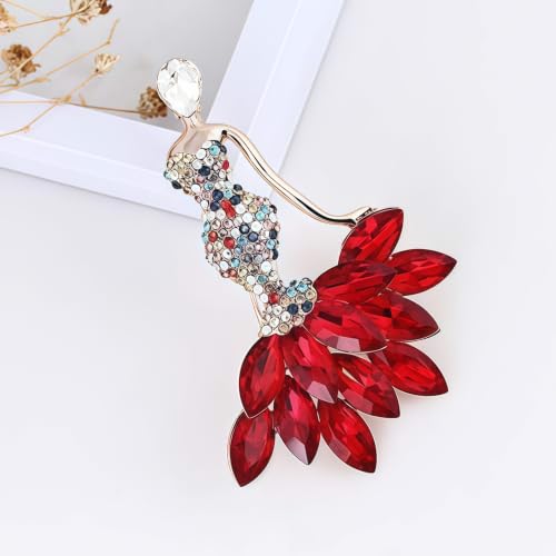 Image of Cameo Brooch Vintage Silver Tone Lady Portrait Brooch Pins for Women Victorian Jewelry Crystal Rhinestone Brooches for Hat Scarf Collar Lapel Handbags Shawls for Christmas
