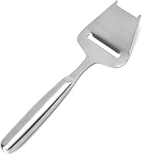 Stainless Steel Cheese Slicer 9inches (L) X 3inches (W) for Slicing Different Thicknesses Cheeses, Dog/Cat-Ear- Shape Cheese Cutter, Heavy Duty Cheese Peeler, Butter Scraper, Chopper (Cheese Slicer)