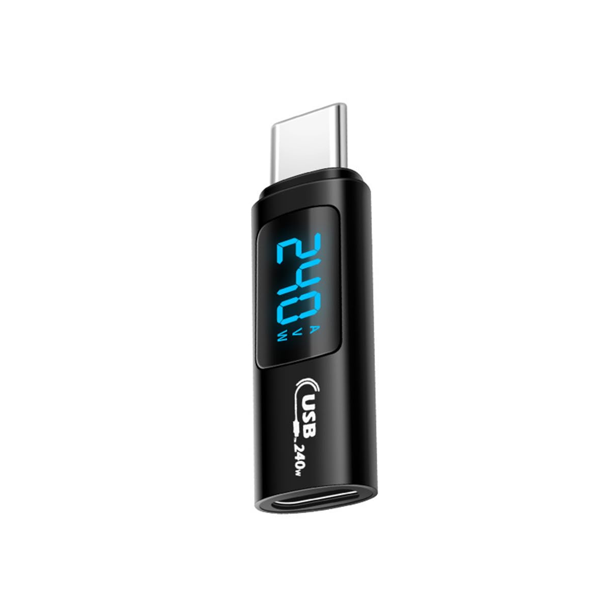 Verilux® USB C Adapter USB C 3.0 LCD Display Type C to Type C Adapter Support 240W PD Fast Charging & Data Sync Fashion Aluminum Alloy Portable USB C Adapter (B0CZRDC382) Amazon Price History, Amazon Price Tracker