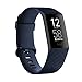 Fitbit Charge 4 Pulsera de actividad premium con GPS integrado, sumergible hasta 50m y 7 dias de batería, Azul (Storm Blue)