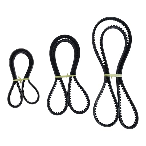 Set of 3 Belts Compatible with Thermo King SB SB190 SB200 SB210 SB230 SB310 SB-190 SB-200 SB-210 SB-230 SB-310 SB-300 SB-400 SB-100 78-629 78-603 78-1341