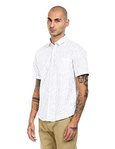 Image of Ruggers Men's Printed Regular Fit Shirt