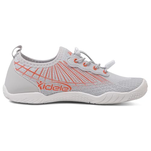 Image of Water Shoes for Men and Women, Barefoot Aqua Socks, Wide Fit Beach Swimming Pool Shoes, Anti-Slip Outdoor Walking Hiking Kayaking Diving Surfing