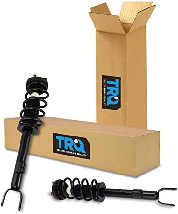 TRQ Front Loaded Complete Shock Strut & Spring Assembly 2 Piece Pair Set for 2012-2017 Dodge Challenger R/T / 2012-2017 Charger R/T & SE/Rear Wheel Drive Models Only