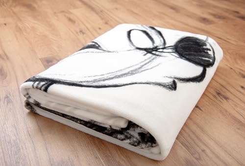 Couverture microfibre Mickey Minnie pour rester au chaud devant la TV