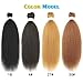 Kinky straight Bundles Crochet Vixen Hair 26inch 3 Pack Natural Black Hair Soft Locs for black women Hair Extension (#4, 26inch)