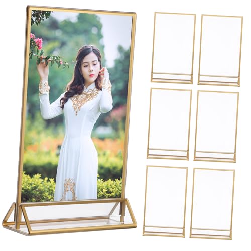 Porte cartes moderne pour restaurant et événements : support affiches acrylique ORFOFE