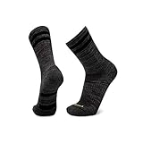 Le Bent - Le Sock Trail Light 3/4 Crew (Black Marle, Large)