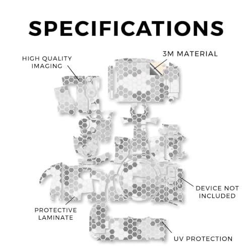 Image of Glossy Glitter Camera Skin Compatible with Nikon Z5 II (2025) - Camo Hexadots - Premium 3M Vinyl Protective Wrap Decal Cover - Easy to Apply | Crafted in the USA by MightySkins