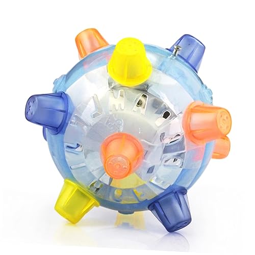 SAFIGLE 2pcs Kid Toy Toys for Kids Music Dancing Ball Flash Toys Light Jumping Ball Music Jumping Ball Light up Bouncy Balls Kidcraft Playset Child Shine Bouncing Ball