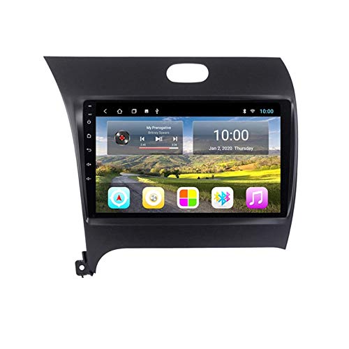 Autoradio Auto Stereo 9 "GPS-Navigation für KIA K3 2013-2015 HD-Touchscreen-Stereo-Steuergerät Für Player-Radio Bluetooth WiFi-Lenkrad-Steuergurt DAB