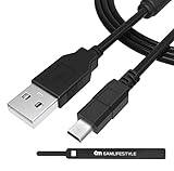 ✅ Langlebig und robust - Das Mini-USB-Kabel kann mehr als 10.000 Biegungen standhalten und ist robuster als Standardkabel. Steckverbinder widerstehen Korrosion und bieten eine optimale Signalübertragung. Hergestellt aus sauerstofffreiem Kupfer für maximale Leitfähigkeit und Haltbarkeit.