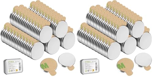 Aimants adhésifs 8x1mm pour fixer vos documents sans abîmer vos murs - 2